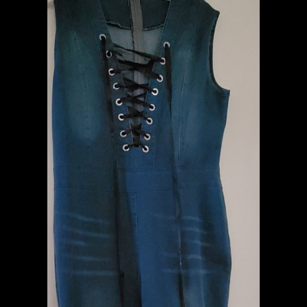 Never worn! Plus size Jean Romper..size 2x